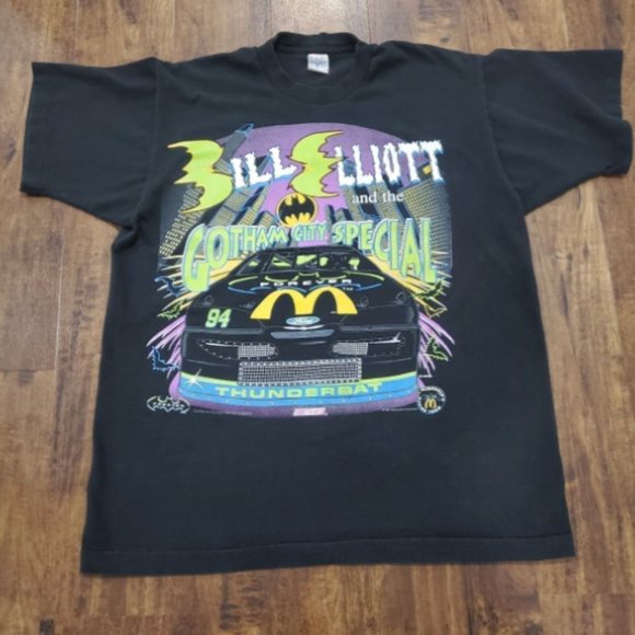 Vintage Bill Elliot mcdonald batman tshi - Picture 6 of 8